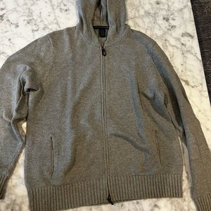 Metropolitan View zipped up hoodie
